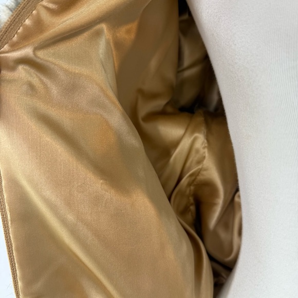 St. John Animal Print Faux Fur Bomber Jacket - Picture 7 of 16